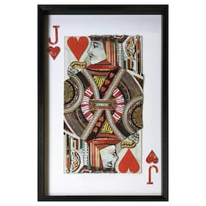 "Jack of Hearts" by Unknown Artist Framed Wall Art