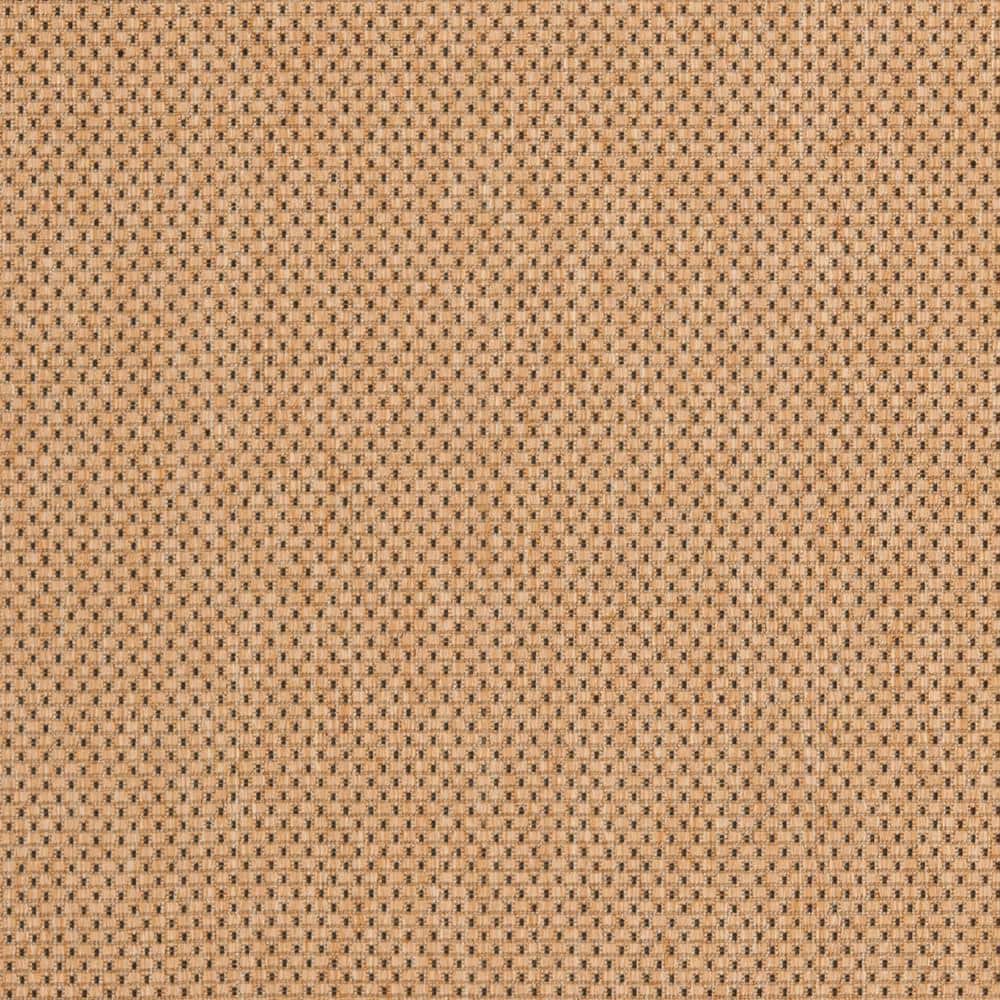 Courtyard CY7987 Power Loomed Indoor/Outdoor Area Rug - Natural/Gold - 6'7"x9'6" - Safavieh.