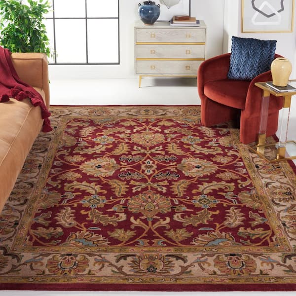 Happy Flower Autumn Hand Tufted Wool Rug