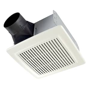 Roomside Series 80 CFM 0.8 Sones Ceiling Mount Bathroom Exhaust Fan with Roomside Installation, ENERGY STAR