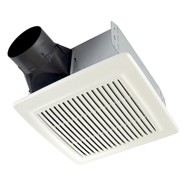 Broan-NuTone Roomside Series 80 CFM 0.8 Sones Ceiling Mount Bathroom Exhaust Fan with Roomside Installation, ENERGY STAR