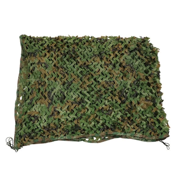Agfabric 10 ft. x 10 ft. Woodland Camo Netting for Army Shooting, Party Decorations, Camping Ghillie Netting, Sunshade Camo Mesh
