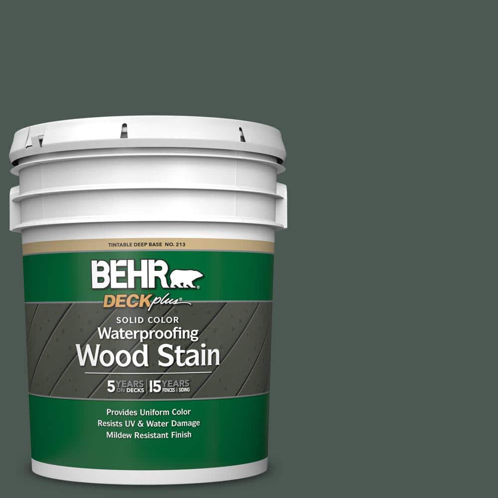 5 gal. #N420-7 Alpine Trail Solid Color Waterproofing Exterior Wood Stain