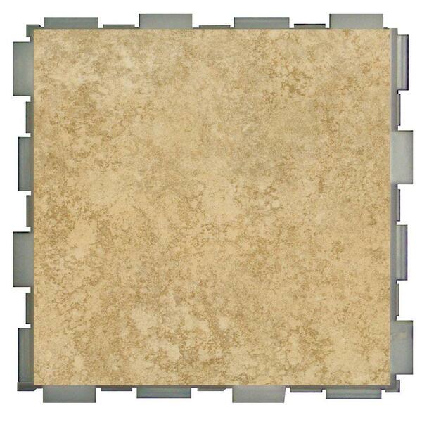 SnapStone Sand 6 in. x 6 in. Porcelain Floor Tile (3 sq. ft. / case)