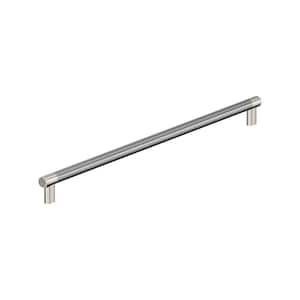 Esquire 24 in. (610 mm) Center-to-Center Polished Nickel/Stainless Steel Appliance Pull