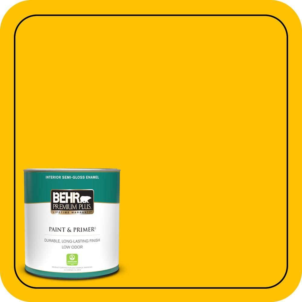 1 qt. #360B-7 Center Stage Semi-Gloss Enamel Low Odor Interior Paint & Primer product image for price tracking