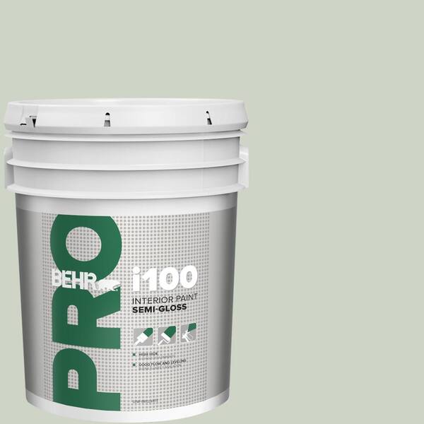 5 gal. #N390-2 Flora Semi-Gloss Interior Paint