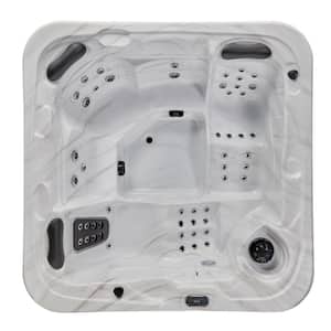 Estes 5-Person 52-Jet Dual Lounger Hot Tub with Ozone