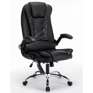 Office Chair with Vibrating, Adjustable Ergonomic Reclining Chair with Lumbar Support