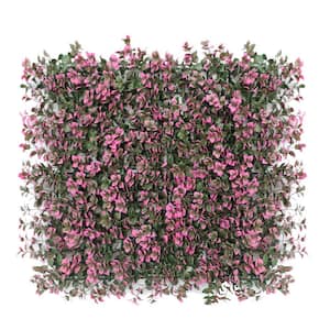 20 in. H x 20 in. W Plastic Artificial Ivy Carnea Hedge Privacy Garden Fence for Home Backyard Garden, (1-Pieces)