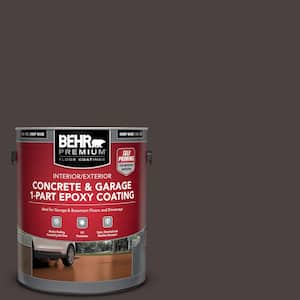 1 gal. #PPU5-20 Sweet Molasses Self-Priming 1-Part Epoxy Satin Interior/Exterior Concrete and Garage Floor Paint