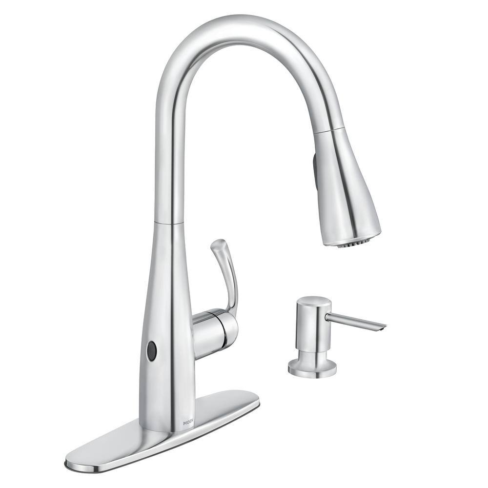 moen cadia touchless kitchen faucet reviews