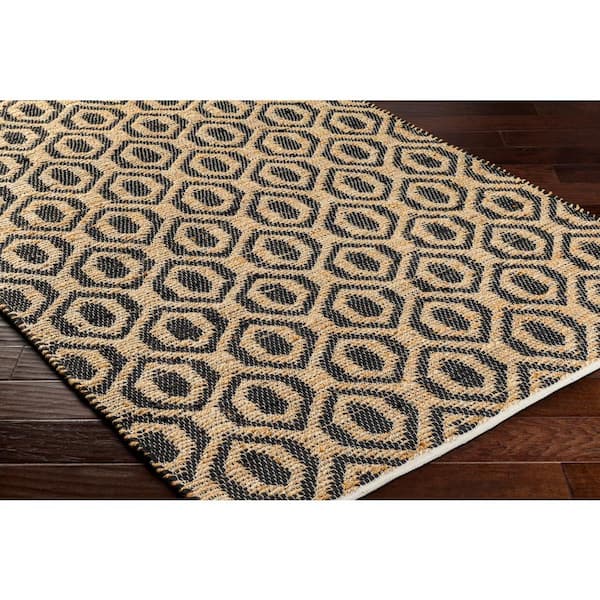 Jean Black Doormat 2 ft. x 4 ft. Indoor Area Rug