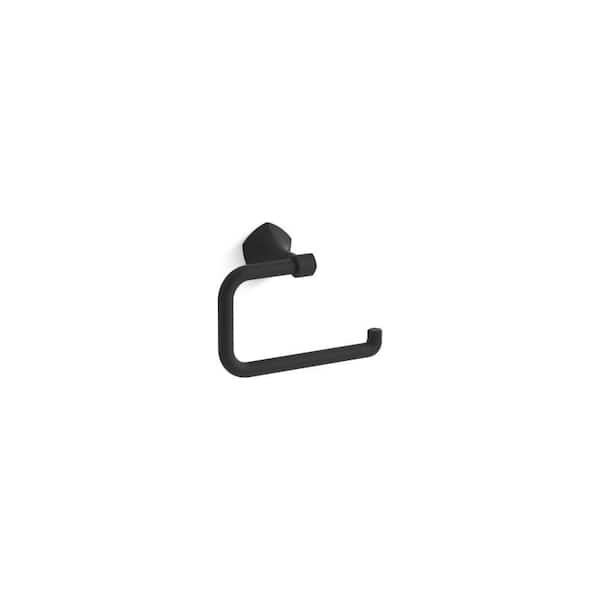 Occasion Wall Mounted Towel Ring in Matte Black