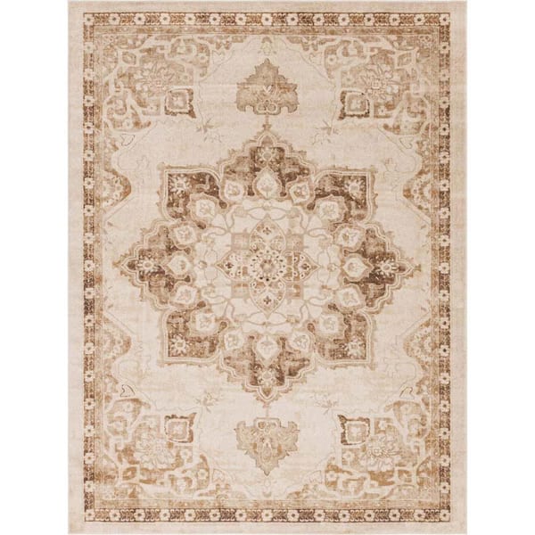 Unique Loom Utopia Helios Beige 9' 0 x 12' 0 Area Rug