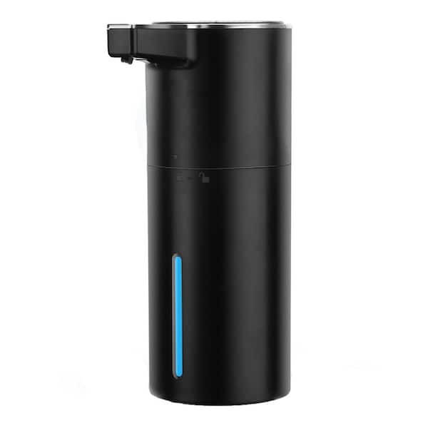 Black Automatic Soap Dispenser Touchless Wall Mount 14oz Adjustable Liquid and Lotion Dispenser Modern Electric