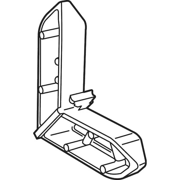3/4 in. x 7/16 in., White Plastic, Miter Cut Screen Frame Corners, Pella (20-pack)