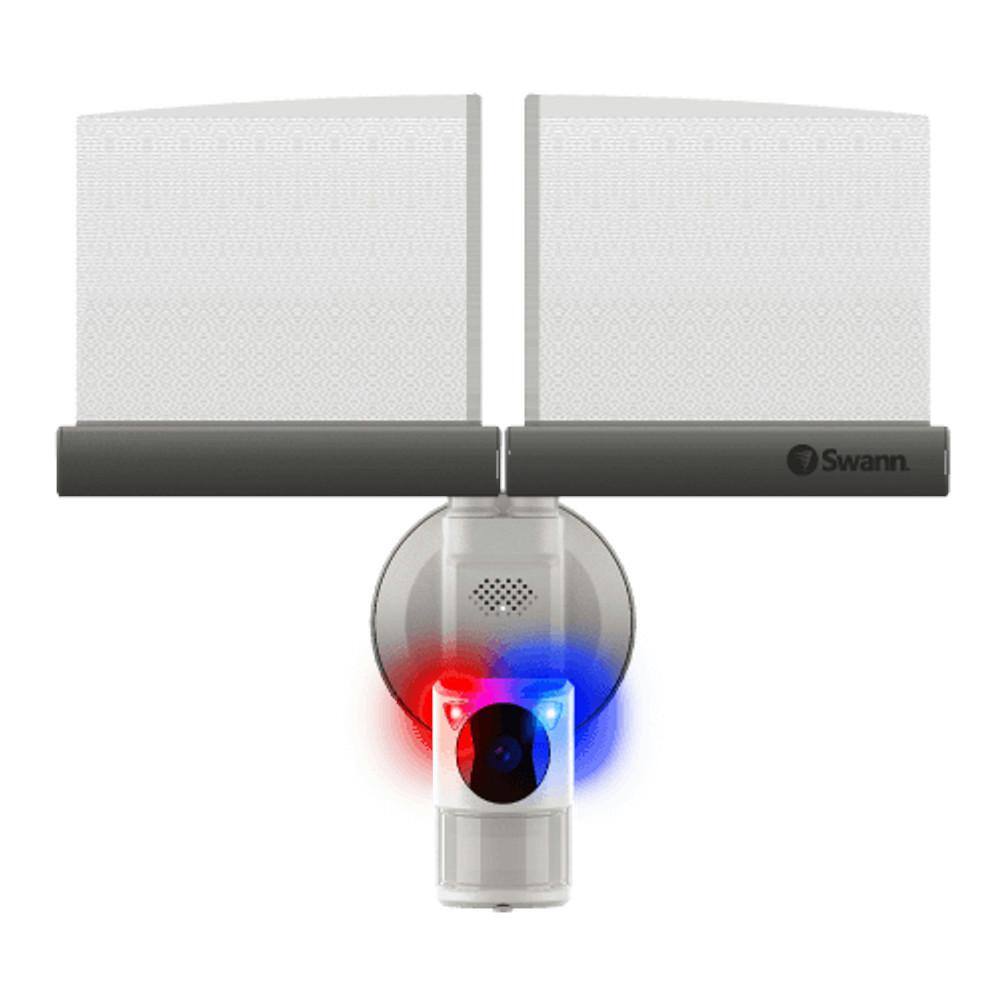 Swann Wired Outdoor Security Camera with Auto Tracking Feature and Motion Activated 2600 Lumens