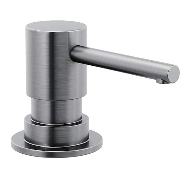 Delta Trinsic Deck Mount Metal Soap Dispenser in Arctic Stainless ...