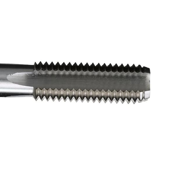 Titan TT91229 High Speed Steel Spiral Point Bottoming Tap H2 Limit 8-32 2-1/8 Overall Length 3/4 Thread Length Uncoated 0.168 Shank Diameter