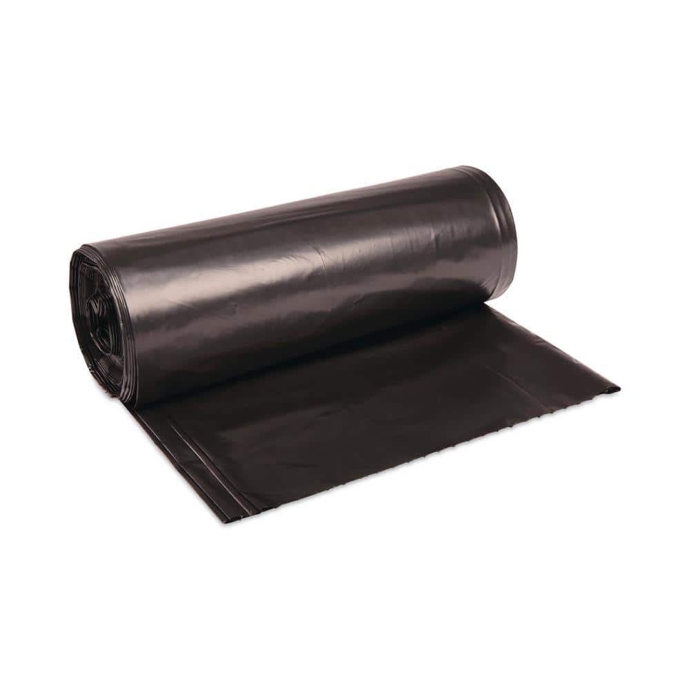 High-Density Can Liner, 43x47, 56gal, 19 Mic Equiv., Black, 25 Bags/RL, 6 RL/CT price history on PriceWatchPro