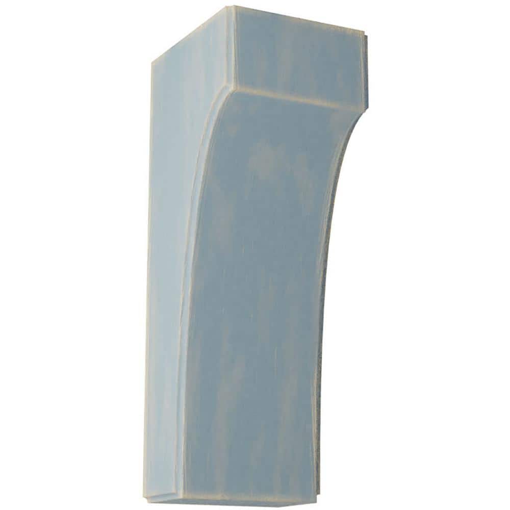 3-1/2 in. x 10 in. x 4 in. Driftwood Blue Clarksville Wood Vintage Decor Bracket price history on PriceWatchPro