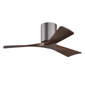 Irene 42 in. Indoor Brushed Pewter Ceiling Fan with Remote Included