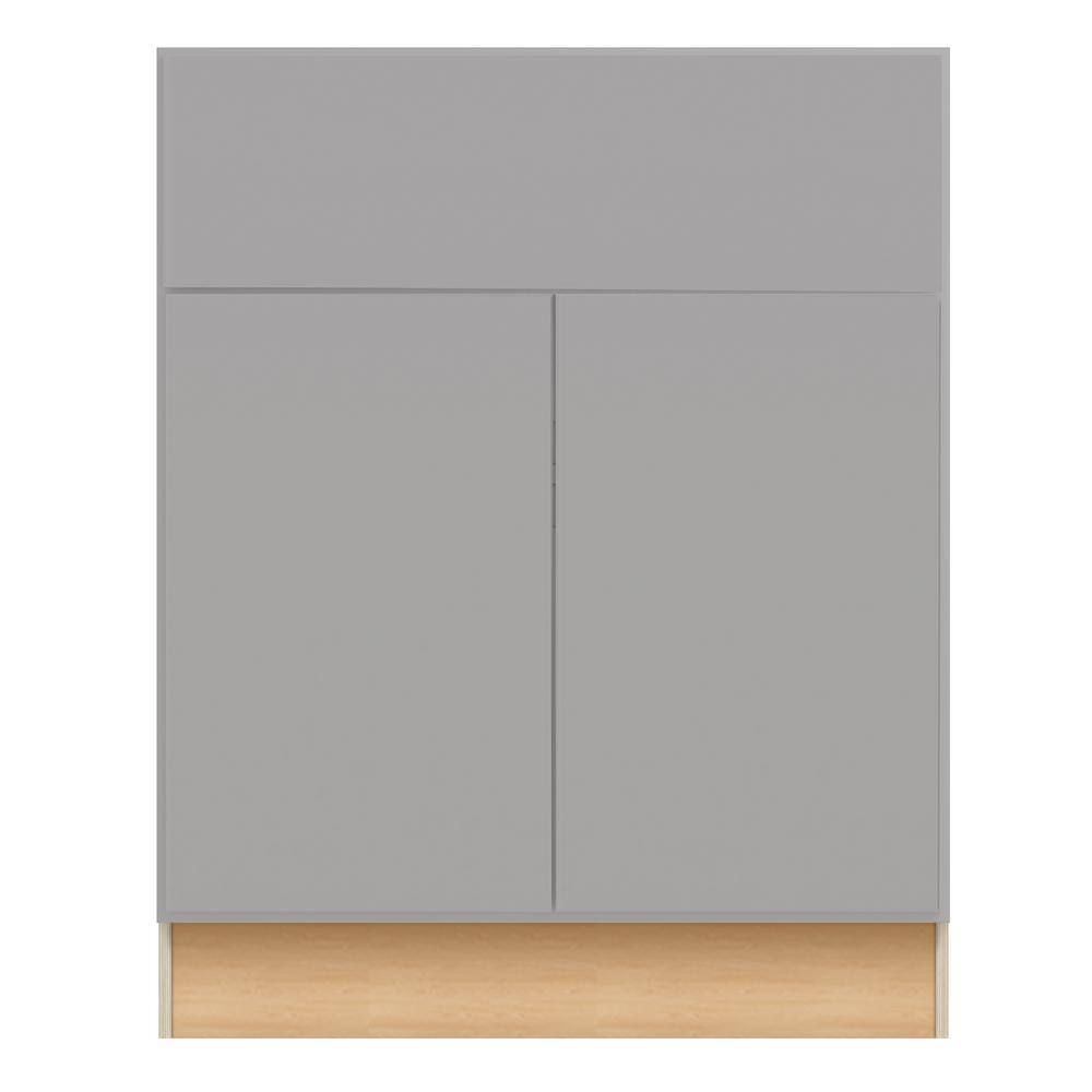 Hargrove 24 in. W x 24 in. D x 34.5 in. H Assembled Plywood Sink Base Kitch