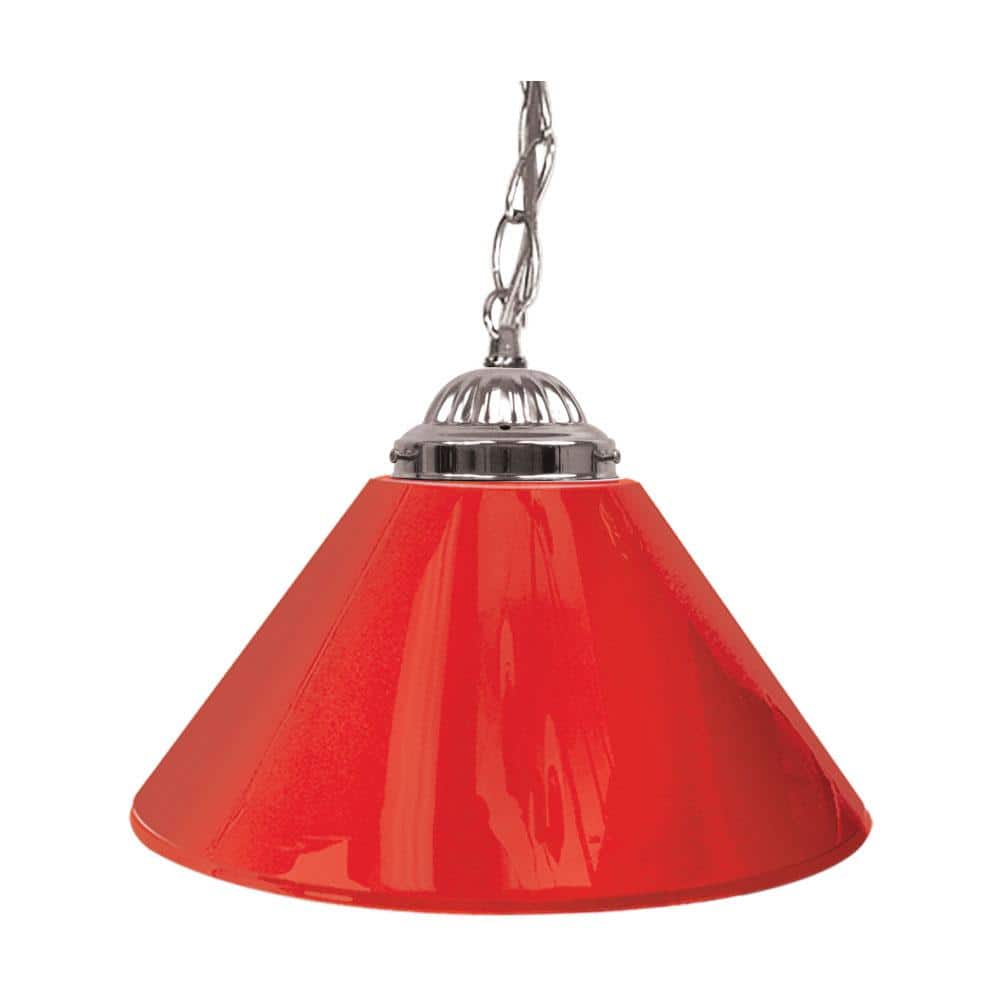1-Light Red Billiard Light