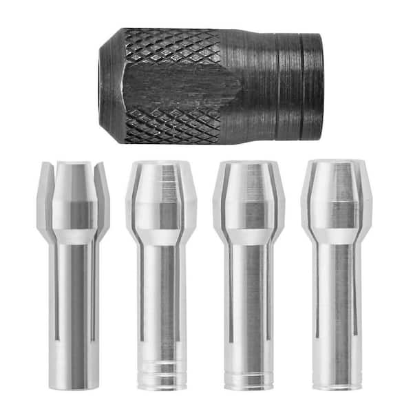Dremel Rotary Tool Quick Change Collet Nuts (5-Piece)