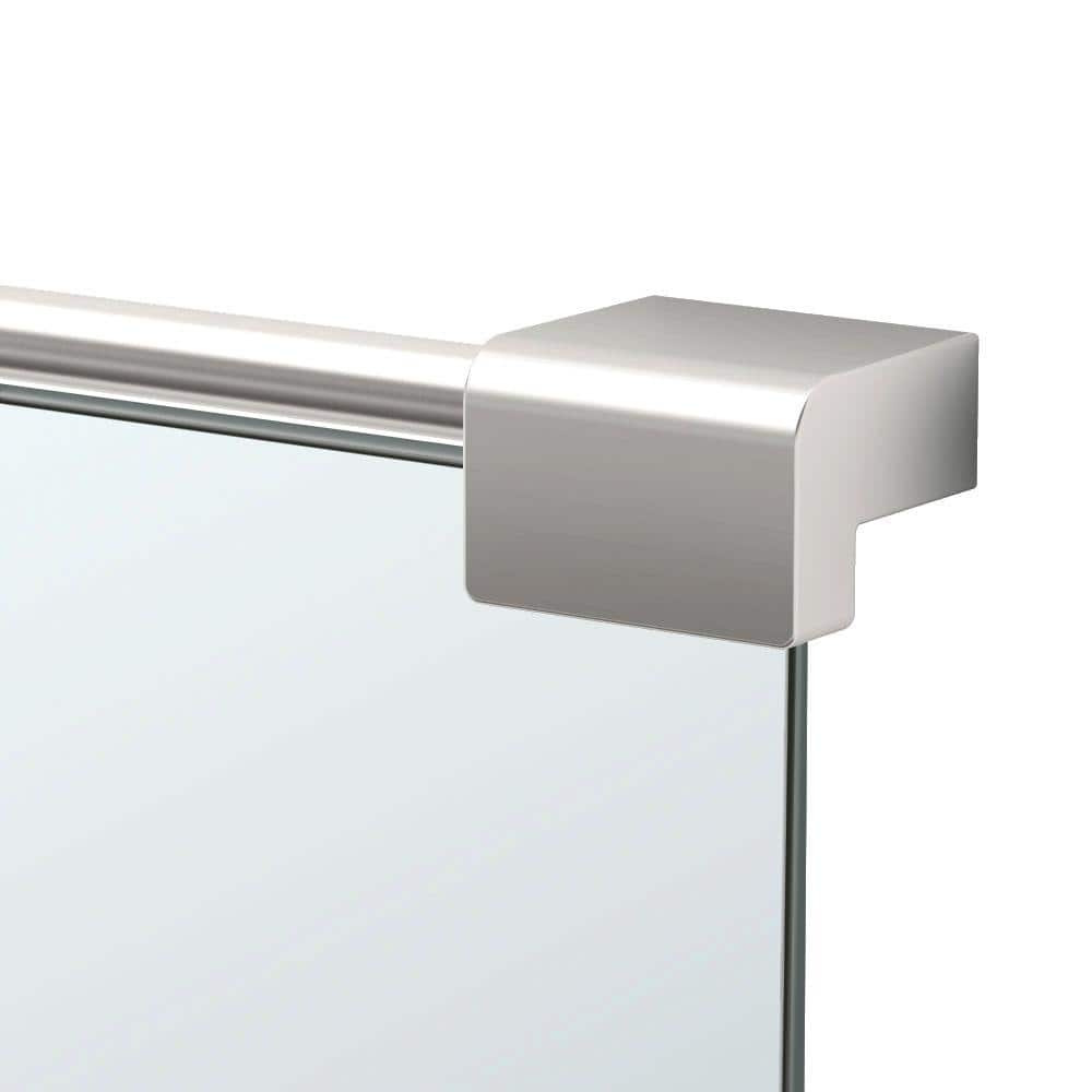 Sleek Rectangular Frameless Vanity Mirror in Brushed Brass