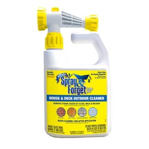 32 oz. House and Deck Cleaner Outdoor Mold Remover with Hose End Sprayer