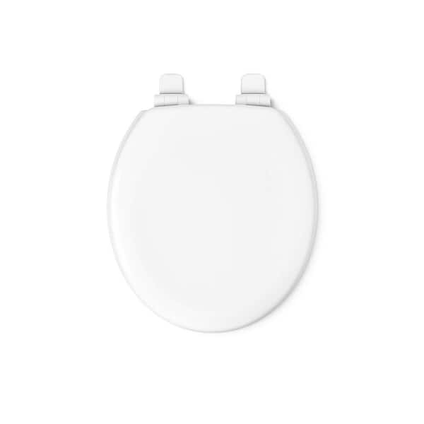 KOHLER Standard Closed Stonewood Round Front Toilet Seat in White