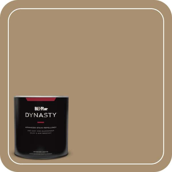 BEHR DYNASTY 1 qt. #ECC-51-1 Hiking Trail Matte Interior Stain-Blocking Paint & Primer