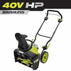 40V HP Brushless 18 in. Single-Stage Cordless Electric Snow Blower (Tool-Only )