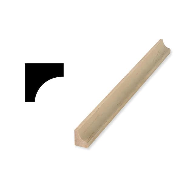 Woodgrain Millwork Wm 92 3 4 In X 7 8 In Solid Pine Cove Inside Corner Moulding 10000686 The Home Depot