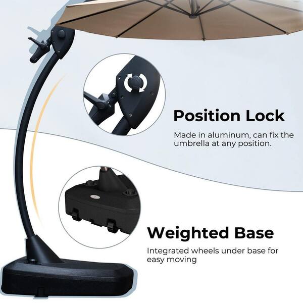 grand patio hanging umbrella assembly instructions 10x13 FT Premium Cantilever Patio with Weighted M GRANDPATIO Grand patio Manuals & User