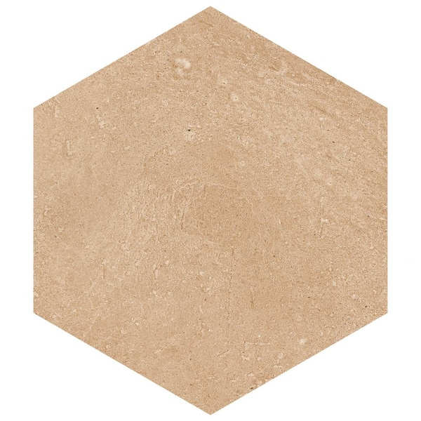 Merola Tile Atlas Hex Cotto 8-5/8 in. x 9-7/8 in. Porcelain