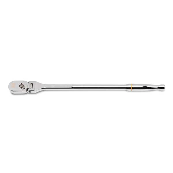 GEARWRENCH 1/2 in. Drive 120XP Full Polish Chrome Flex Head Teardrop Ratchet