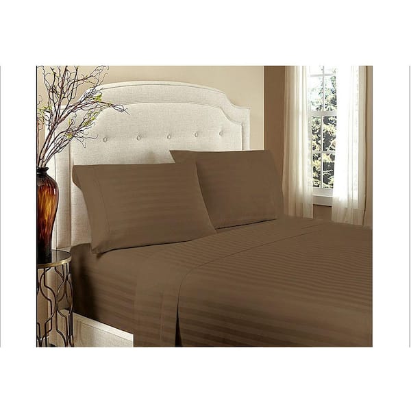 Bed Sheet Set - Dark Colors - Soft and Comfortable 1800 Prestige Brush