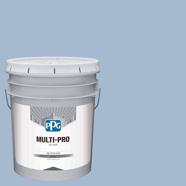 MULTI-PRO 5 gal. PPG1159-3 Heavenly Blue Semi-Gloss Interior Paint