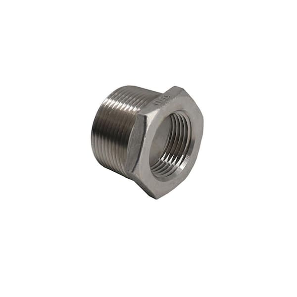 1-1/4" X 1" 304 Stainless Steel 150 PSI Threaded Hexagon Bushing