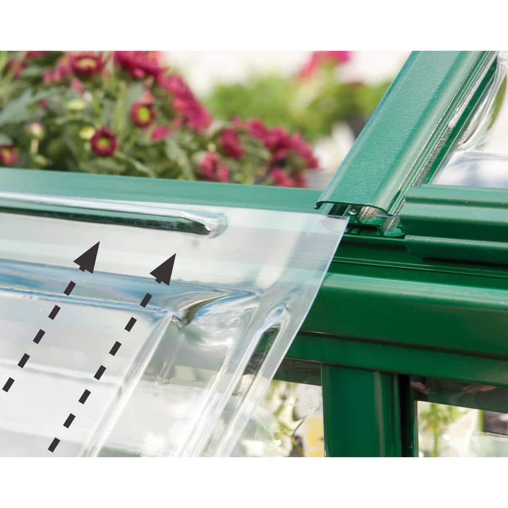 Harmony Green 6' x 4' Polycarbonate Greenhouse with Aluminum Frame