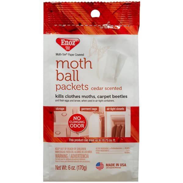 ENOZ Moth-Tek Moth Ball Packets