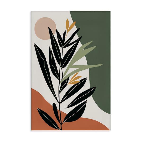Stupell Industries Earthy Tropical Foliage by LSR Design Studio Unframed Nature Graphic Art Print 30 in. x 20 in.