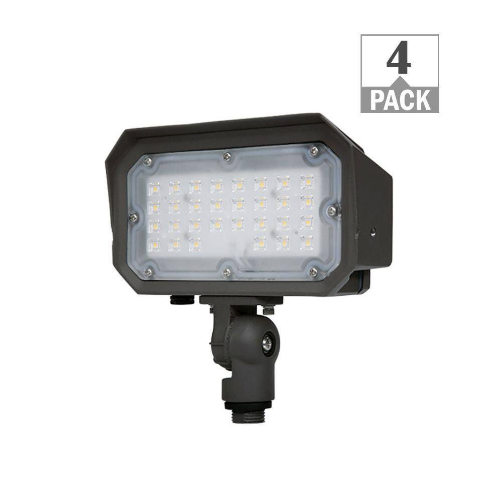 Commercial Electric 120Watt Equivalent 7 in. 3600 Lumens Bronze