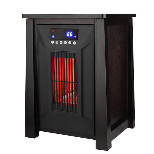 Unbranded 1,500-Watt Electric Infrared Space Heater with Remote Control