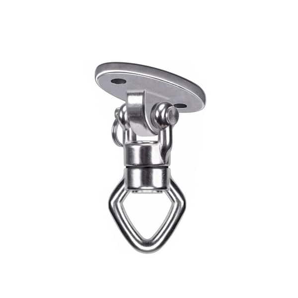 Angel Sar Silver Metal Swing Hanger with 2 Bearing, Safest