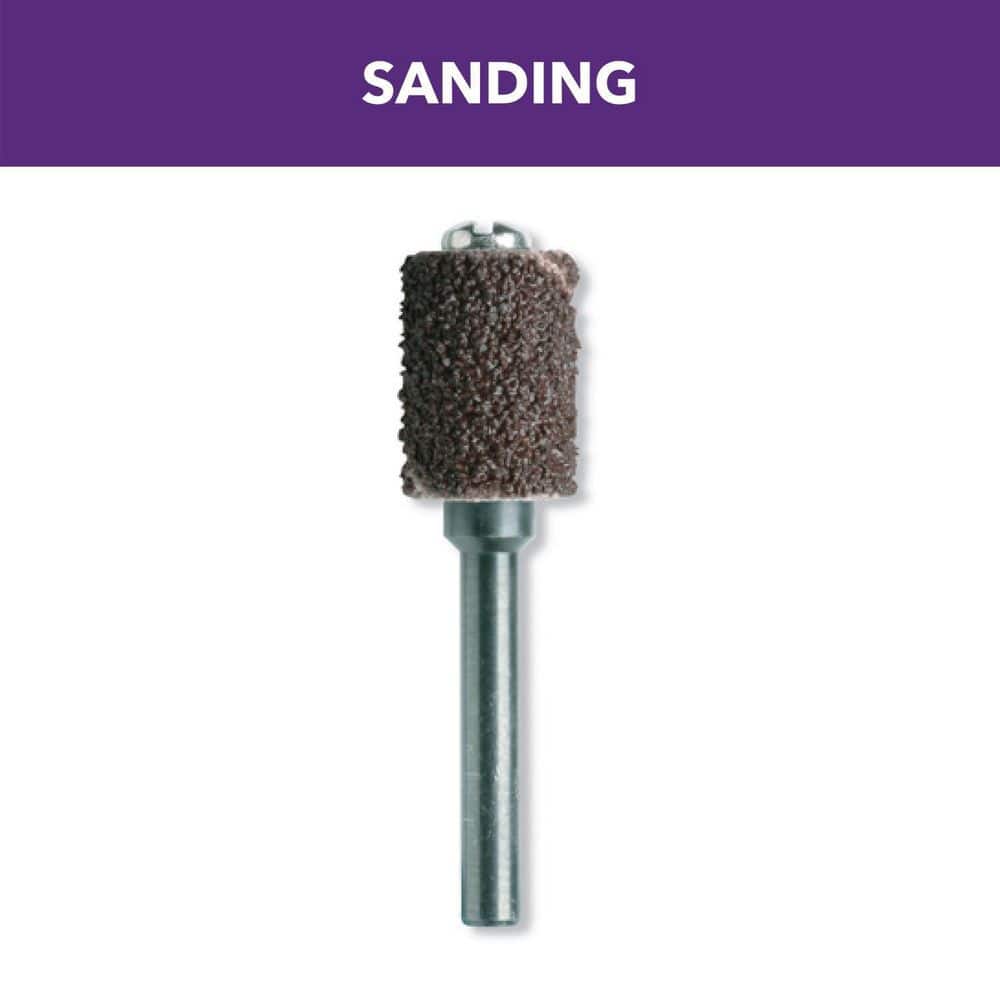 100PCS 80#-600# Grit Sanding Drums Sanders Bands Bits Dremel Accessories Rotary  Tool Grinding Sanding Bit Rotary Abrasive Tools