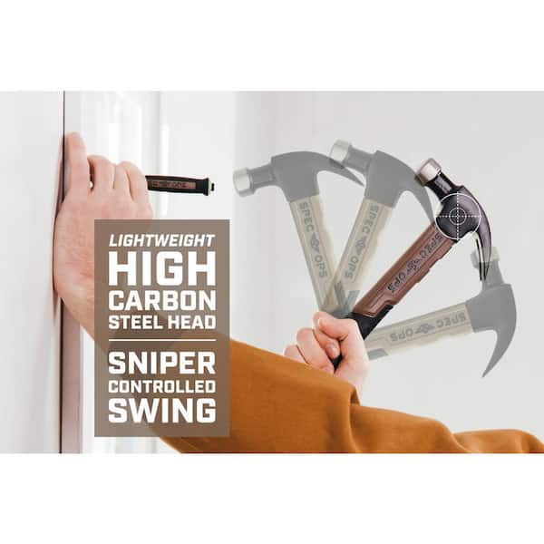 16 oz. Smooth Face Curved Claw Hammer, Fiberglass Handle